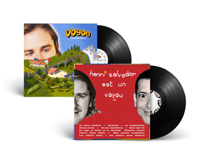 VINYLE « Henri Salvador est un Voyou » + VINYLE « Les Royaumes Minuscules »