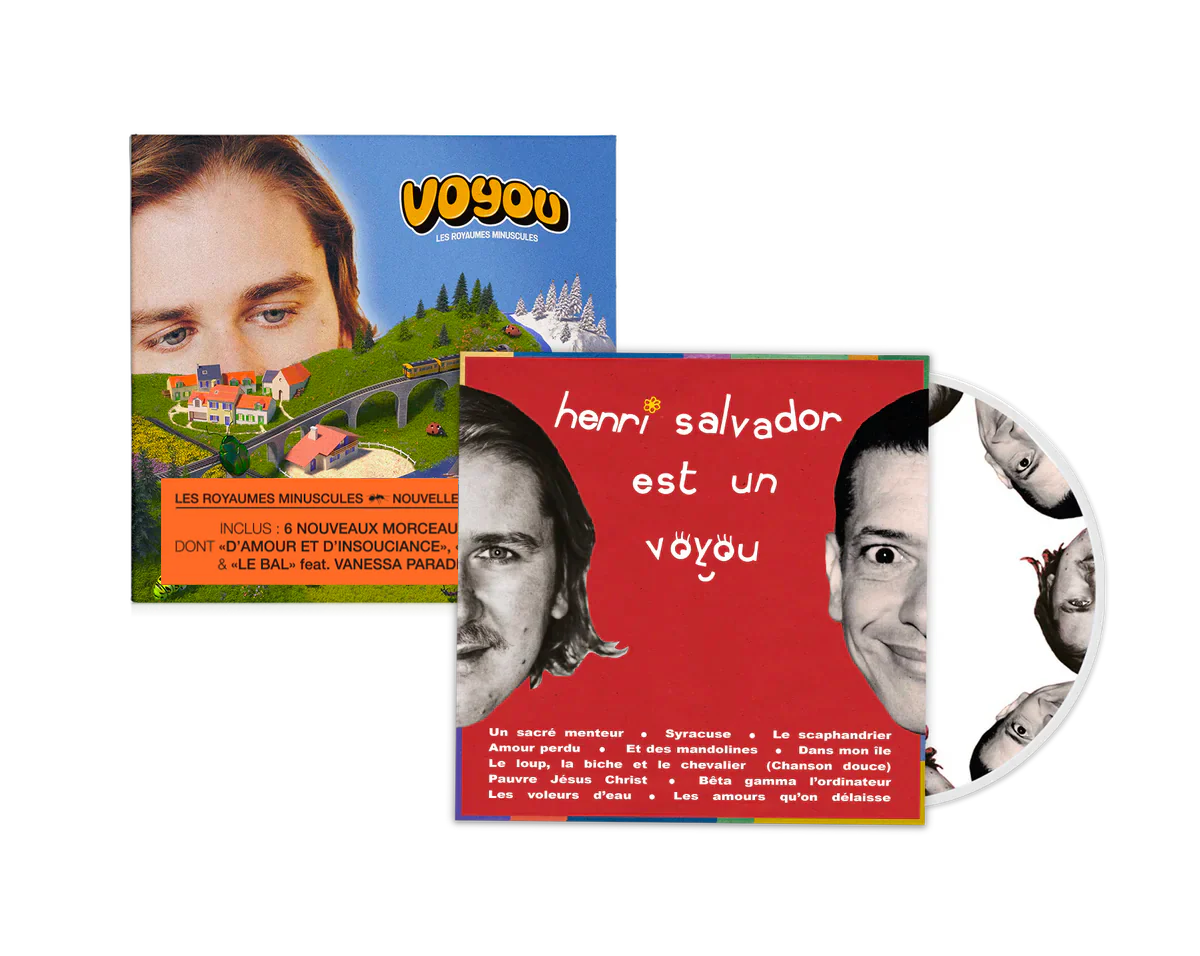 CD « Henri Salvador est un Voyou » + CD « Les Royaumes Minuscules »